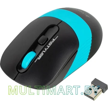 Комплект клавиатура + мышь A4Tech Fstyler FG1010 (черный/синий) картинка 9